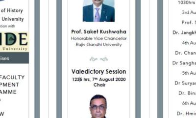 FIVE DAY FACULTY DEVELOPMENT PROGRAMME On NEW PERSPECTIVES IN THE HISTORY OF NORTH EAST INDIA