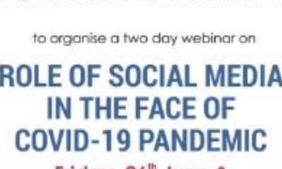 Webinar on social media’s impact during Covid-19 concludes